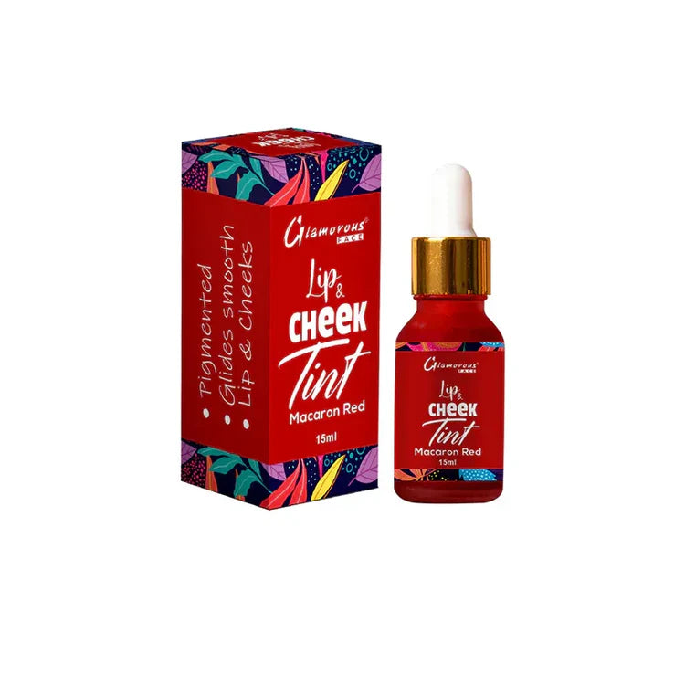 Glamorous Face Lip & Cheek Tint   Macaron Red