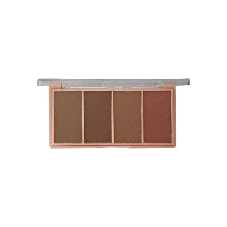 AQUA COLOR LINE 4 COL. CONTOUR+HIGHLIGHTER+BLUSHON KIT (4 GROUPS)  (3514)