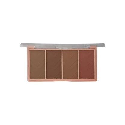 AQUA COLOR LINE 4 COL. CONTOUR+HIGHLIGHTER+BLUSHON KIT (4 GROUPS)  (3514)
