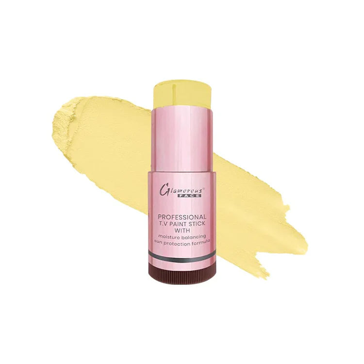 Glamorous Face Foundation Stick Pink Container