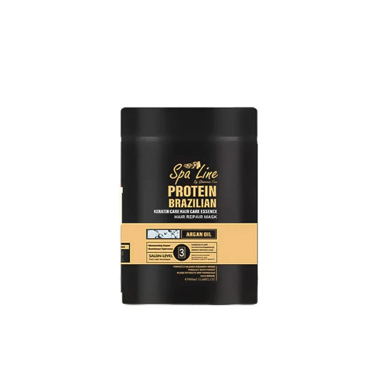 Spa Line By Glamorous Face Keratin Hair Repair Mask Argon Oil 1000ml