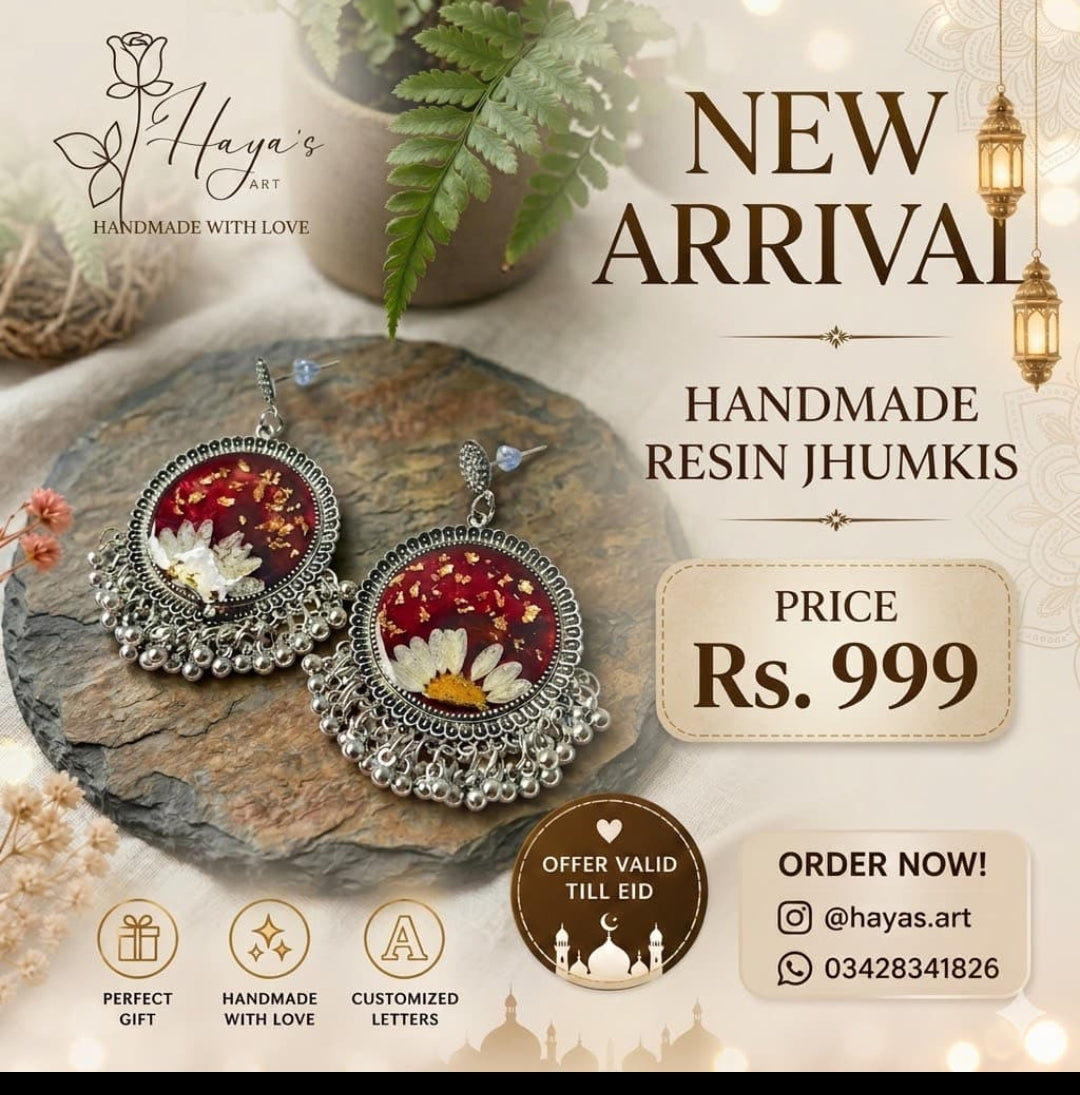 Royal Bloom Jhumkis