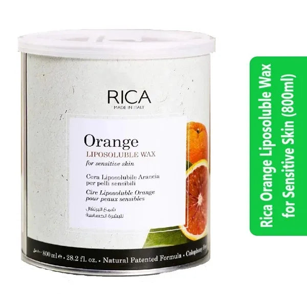 Rica Orange Liposoluble Wax 800ml