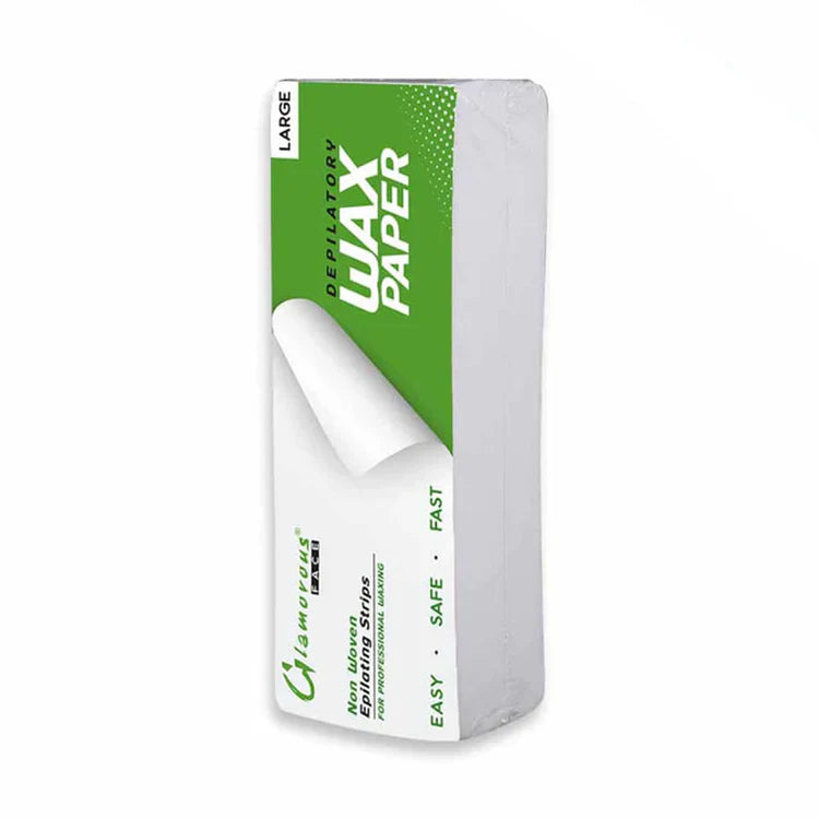Glamorous Face Depilatory Wax Paper (Large)