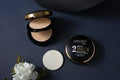 Emelie 2 In 1 Matte Foundation Powder – Long Lasting Waterproof Pressed Powder