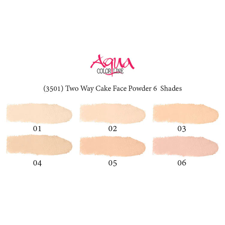 Aqua Color Line Face Powder