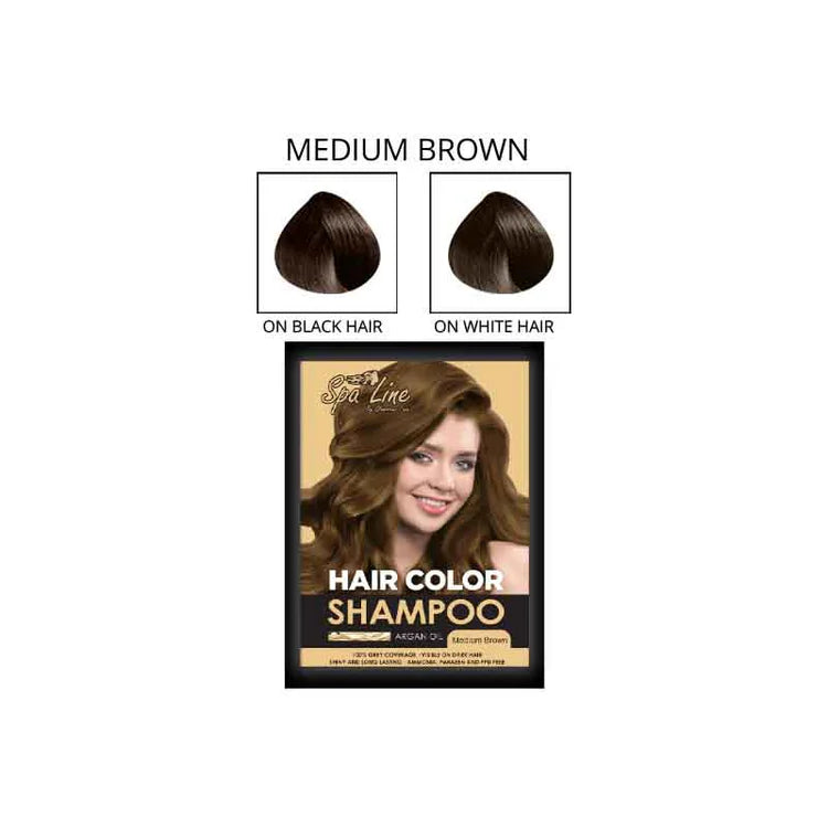 Spa Line By Glamorous Face Hair Color Shampoo 30Ml