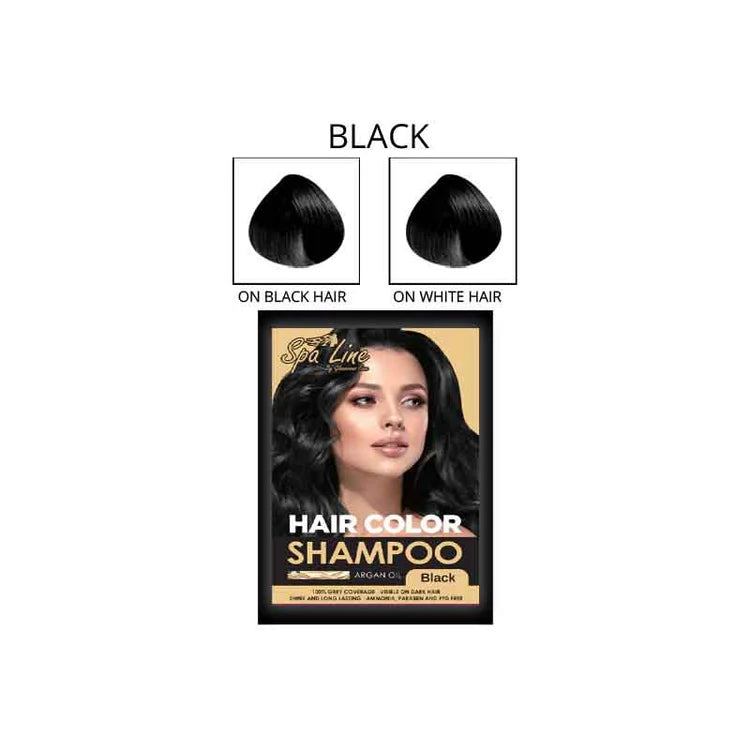 Spa Line By Glamorous Face Hair Color Shampoo 30Ml