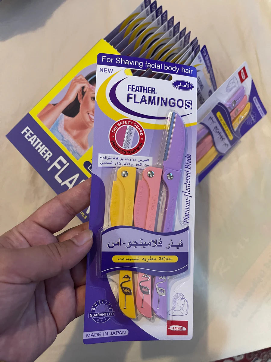 Flamingo Body Razor for Women – Smooth & Gentle Shaving Razor for Legs, Arms & Underarms