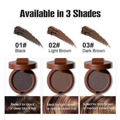 BOB High Dense Hairline Powder 4g – Instant Hair Root Cover & Hairline Concealer