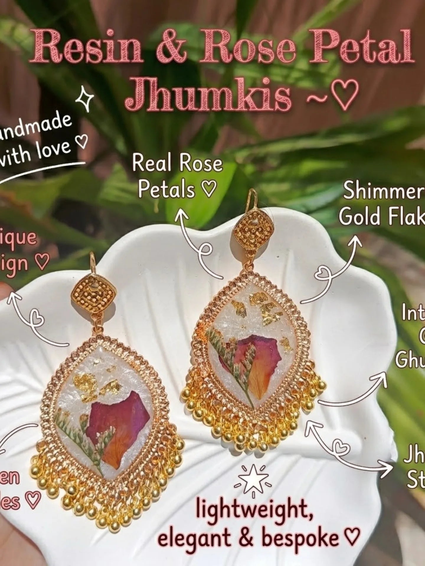 Royal Bloom Jhumkis