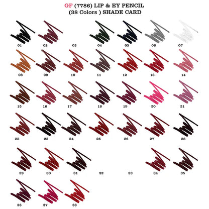 Glamorous Face Lip Pencil (40 Colors)