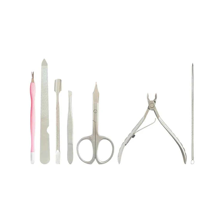 Glamorous Face 7 Pieces Professional Manicure Tool Kit