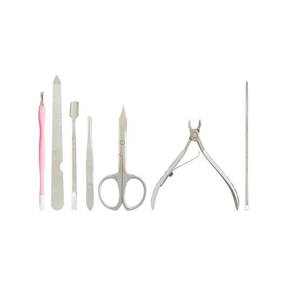 Glamorous Face 7 Pieces Professional Manicure Tool Kit